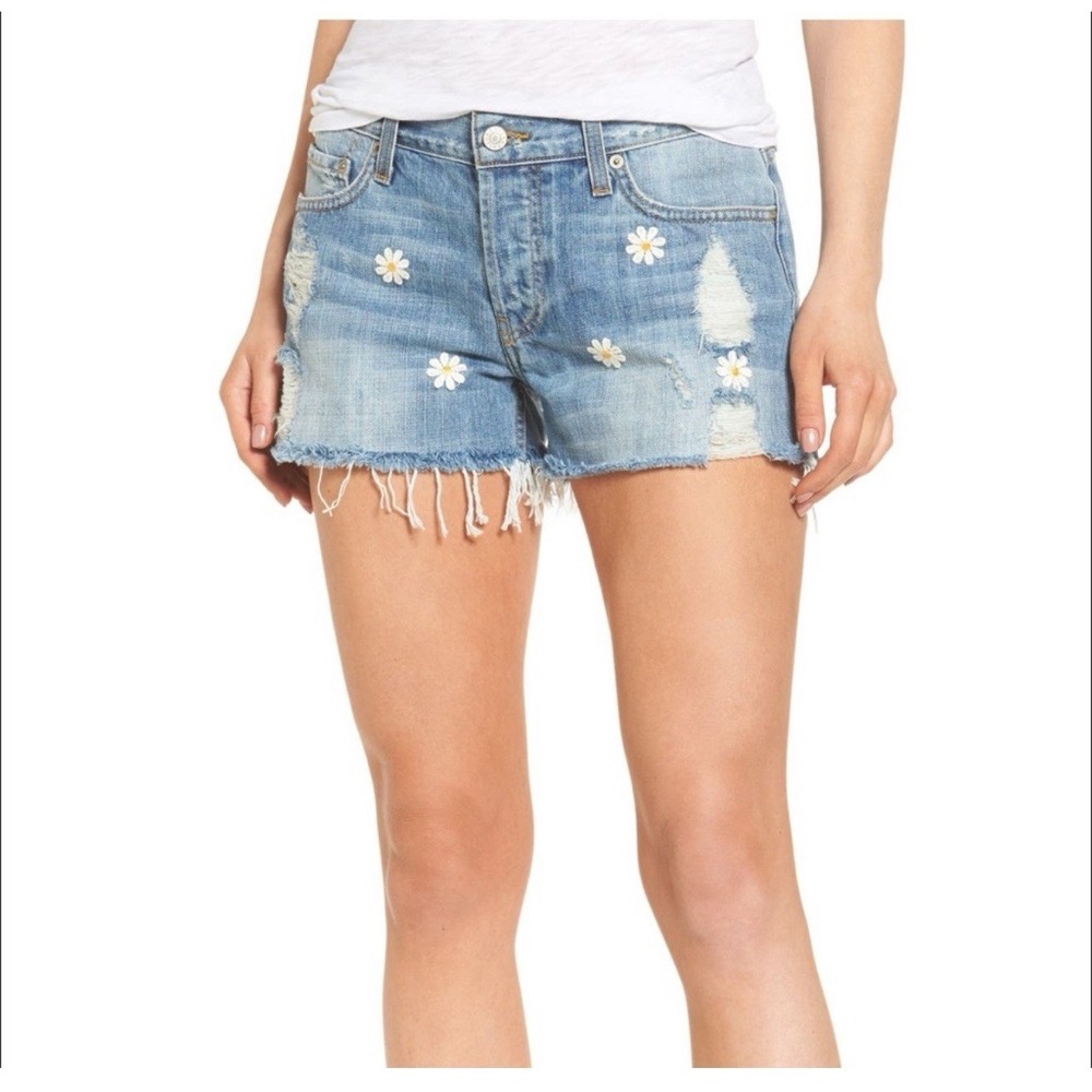 Rails Jesse Embroidered Short in Vintage Daisy Blue Size 30 NWT